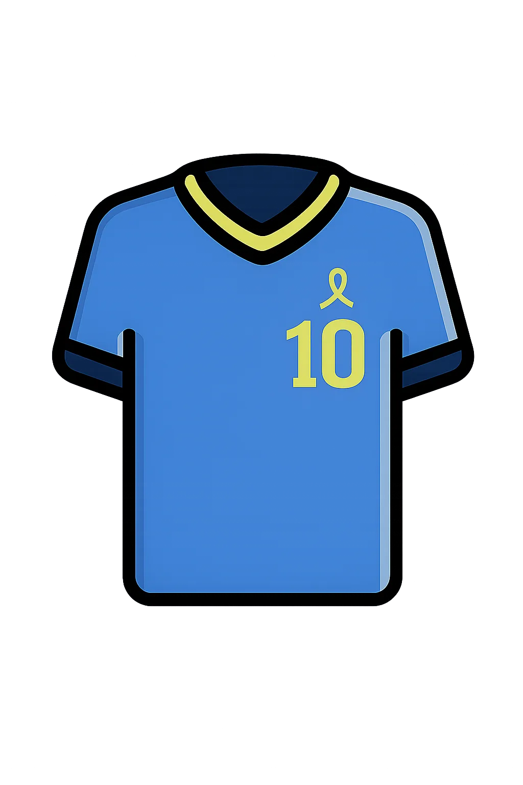 Signert fotballdrakt nummer 10